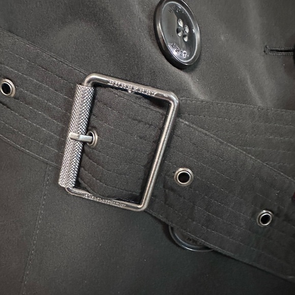 Burberry Knightsdale Double-Breasted Trench Coat Rain Jacket - Size 4 - Picture 11 of 11